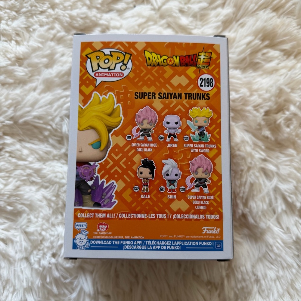 Funko Pop! Dragon Ball Z Super Saiyan Trunks Figure #2198 - Picture 3 of 6